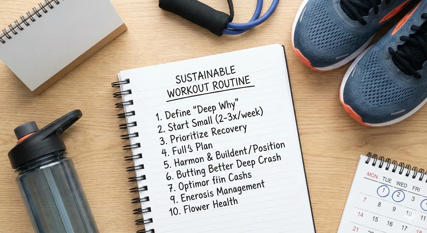 How to Build a Sustainable Workout Routine - mk体育weiyi